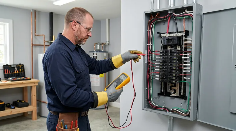 Certified electrical work by Alpamayo electricians in Dubai