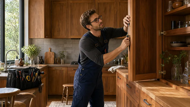 Alpamayo handyman performing home maintenance in Dubai